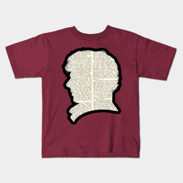 Sherlock BBC - Benedict Cumberbatch Kids T-Shirt by Bits